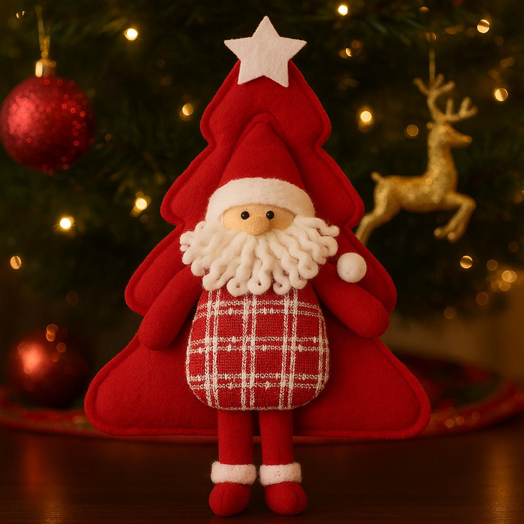 Enfeite Papai Noel 43cm Wincy