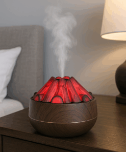 Umidificador de Ar 300ml com Efeito de Chama