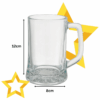 Caneca de Chopp 300ml em Vidro Casambiente