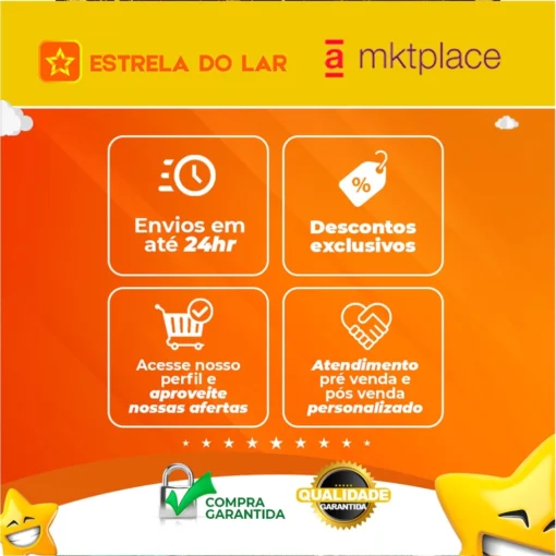 Pote Organizador Gire e Trave 550ml Redondo