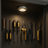 Luminária Portátil LED com Adesivo Luz de Toque sem Fio