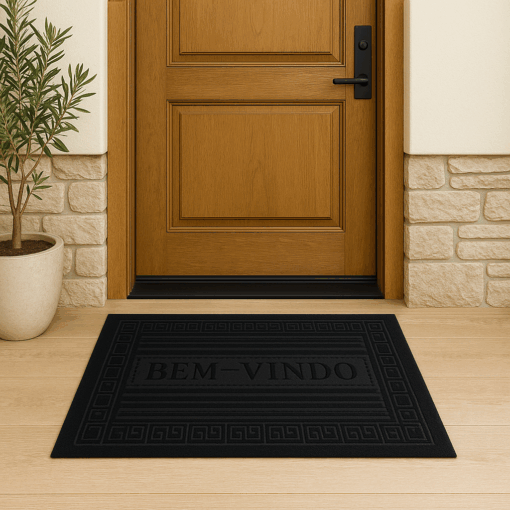 Tapete Para Porta de Entrada 37X57cm Mk Estrela