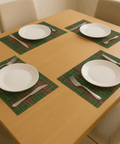 Jogo Americano de Plástico 38x45 cm Estampado Xadrez