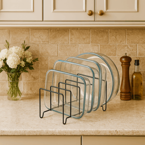 Suporte Organizador Cromado para Cozinha Arthi