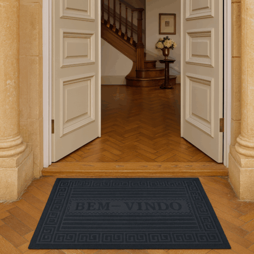 Tapete Para Porta de Entrada 37X57cm Mk Estrela