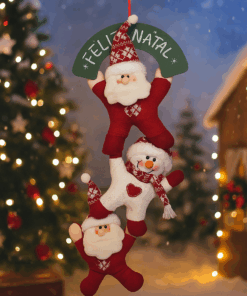 Bonecos para Enfeite de Natal 25x70cm Wincy