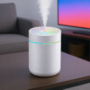 Umidificador Decorativo Circular Silencioso Branco ou Preto