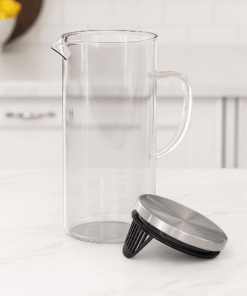 Jarra de Vidro com Tampa Inox 1,5 Litros Class Home