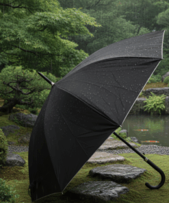 Guarda-Chuva Preto Clássico 110cm