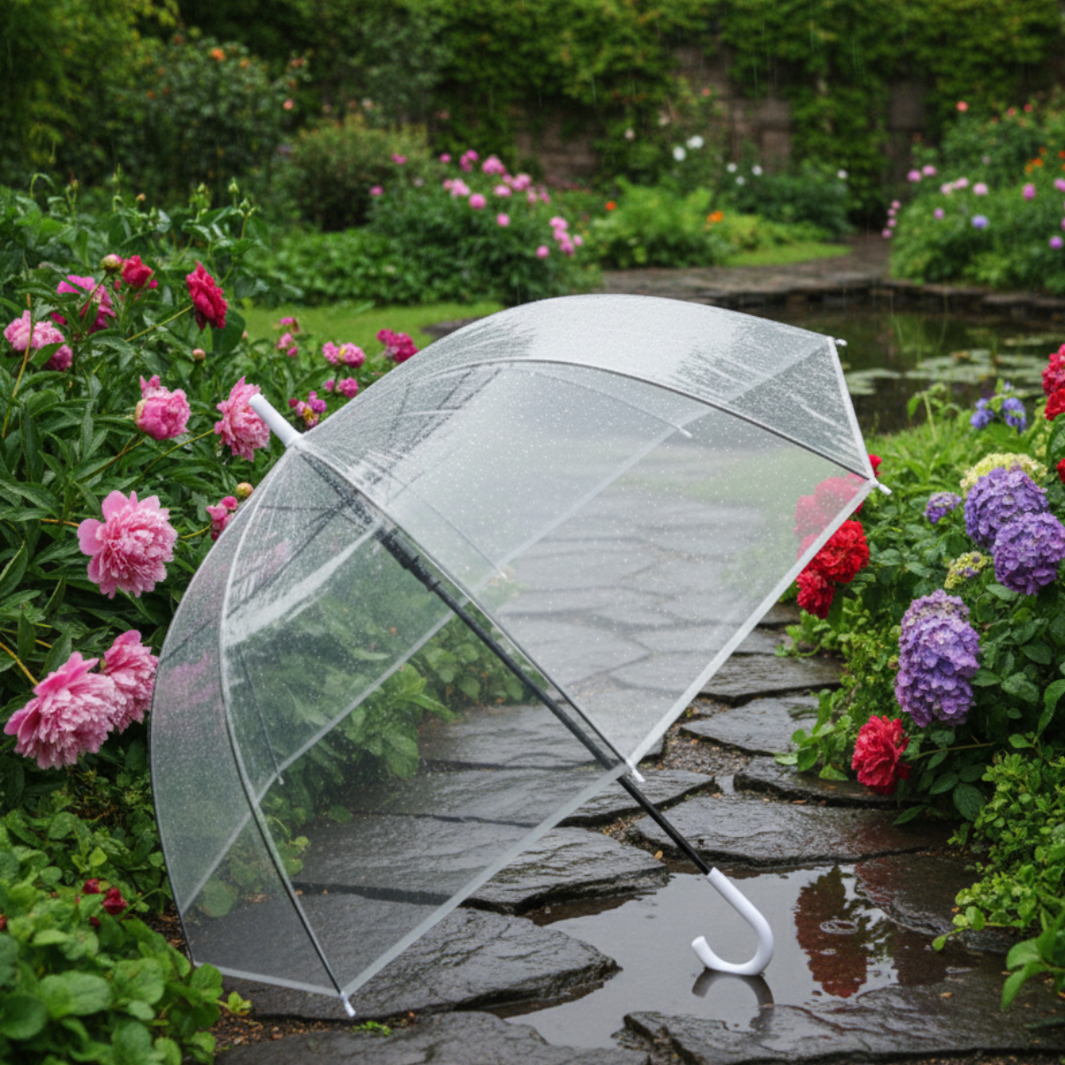 Guarda-Chuva Transparente Infantil 53cm