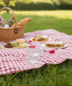 Xícara de Vidro Lapidada 250ml Transparente com alça