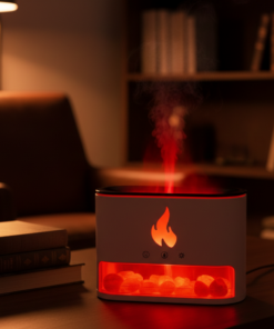 Umidificador de Ar com LED Multicolorido Designer Moderno