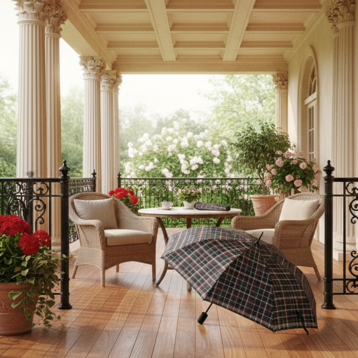 Guarda-Chuva Xadrez clássico 58CM