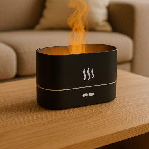 Umidificador de Ar com Efeito de Chamas