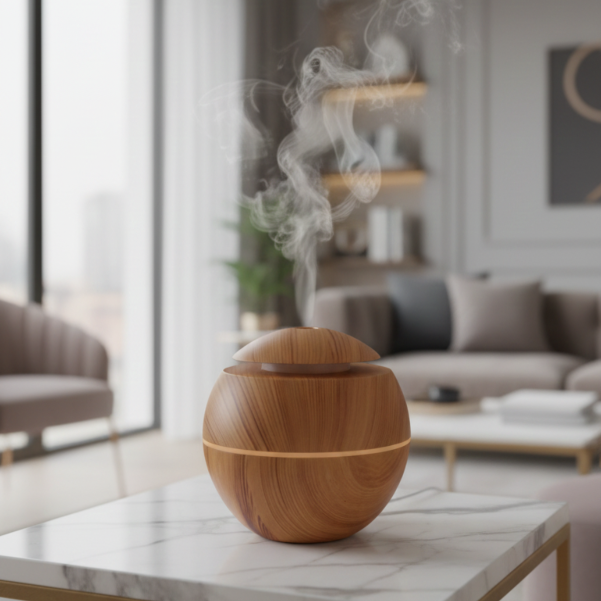 Umidificador de Ar Ultrassónico com Touch