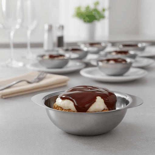 Conjunto de Sobremesa 12 Peças em Aço Inox Madefer