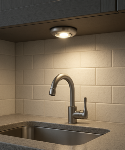 Luminária Portátil LED com Adesivo Luz de Toque sem Fio