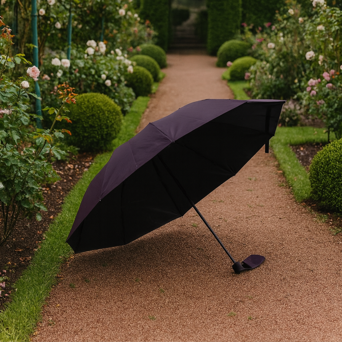 Guarda-Chuva 60cm Roxo com um toque classico