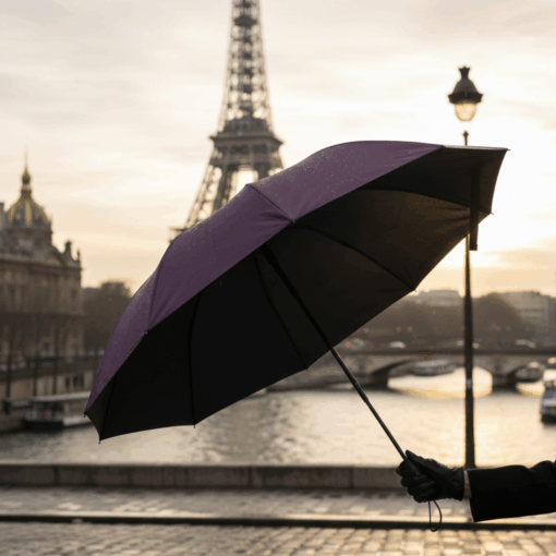 Guarda-Chuva 120cm Roxo com um toque classico