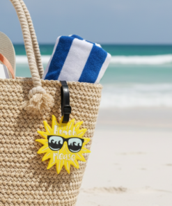 Etiqueta de Identificação de Bagagem Ice Cream and Sun