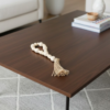 Colar Decorativo para Mesa feito em Madeira Clara Livon