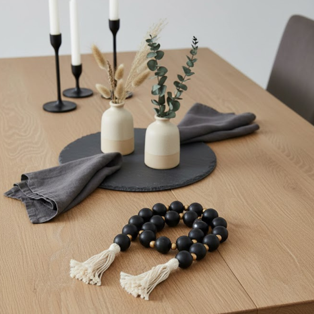Colar Decorativo para Mesa de Centro Estilo Moderno para Sala