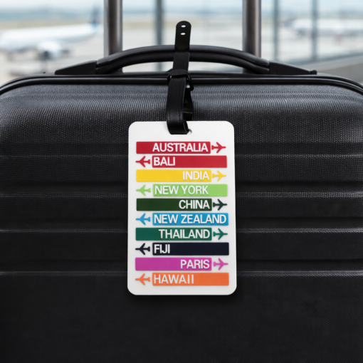 Etiqueta Identificadora de Bagagem para Viagem