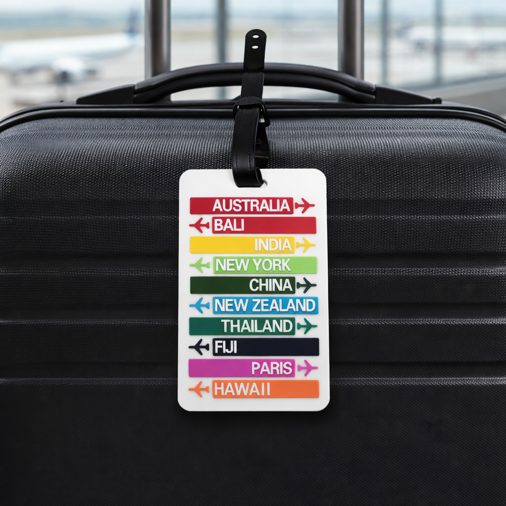 Etiqueta Identificadora de Bagagem para Viagem
