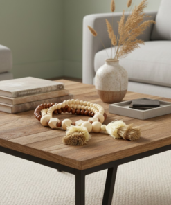 Colar Decorativo para Mesa Moderna com Design Natural