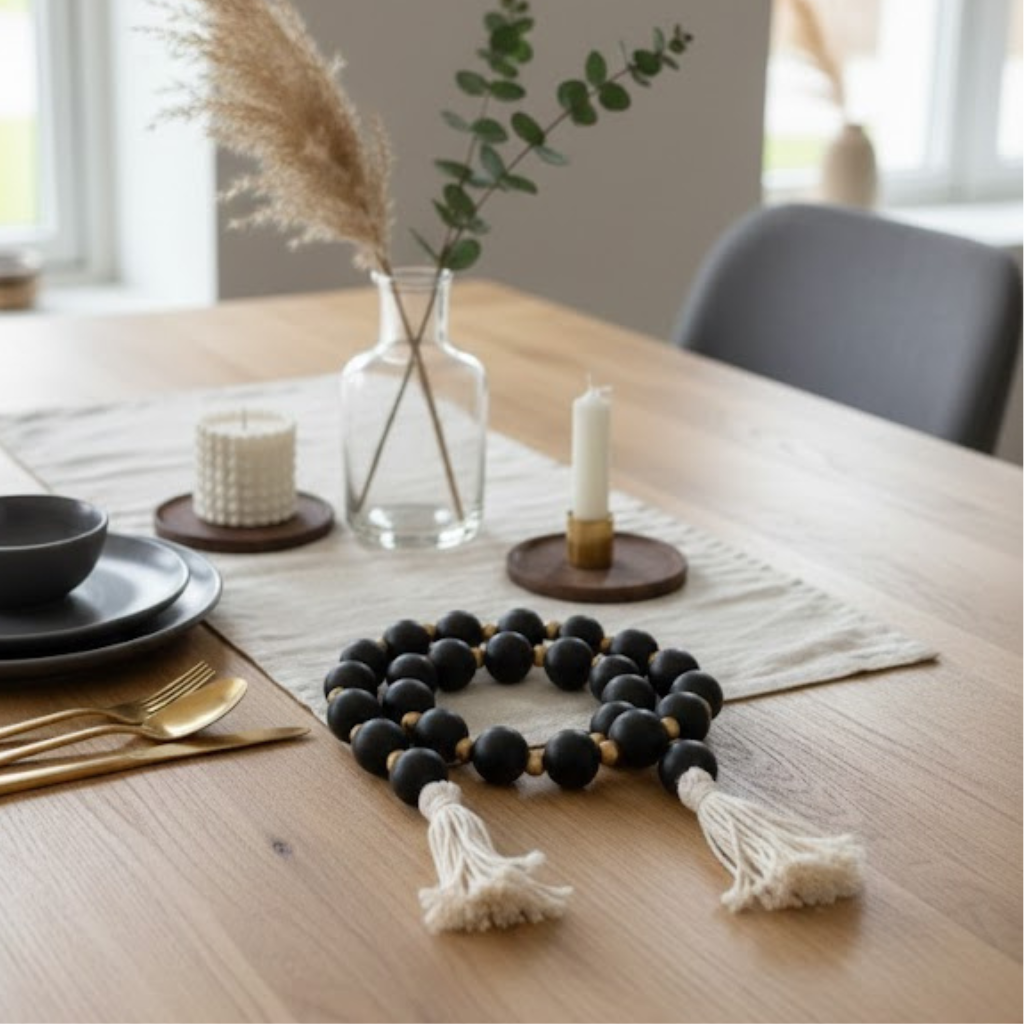 Colar Decorativo para Mesa de Centro Estilo Moderno para Sala