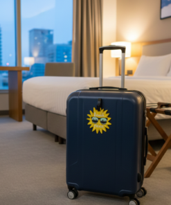 Etiqueta de Identificação de Bagagem Ice Cream and Sun