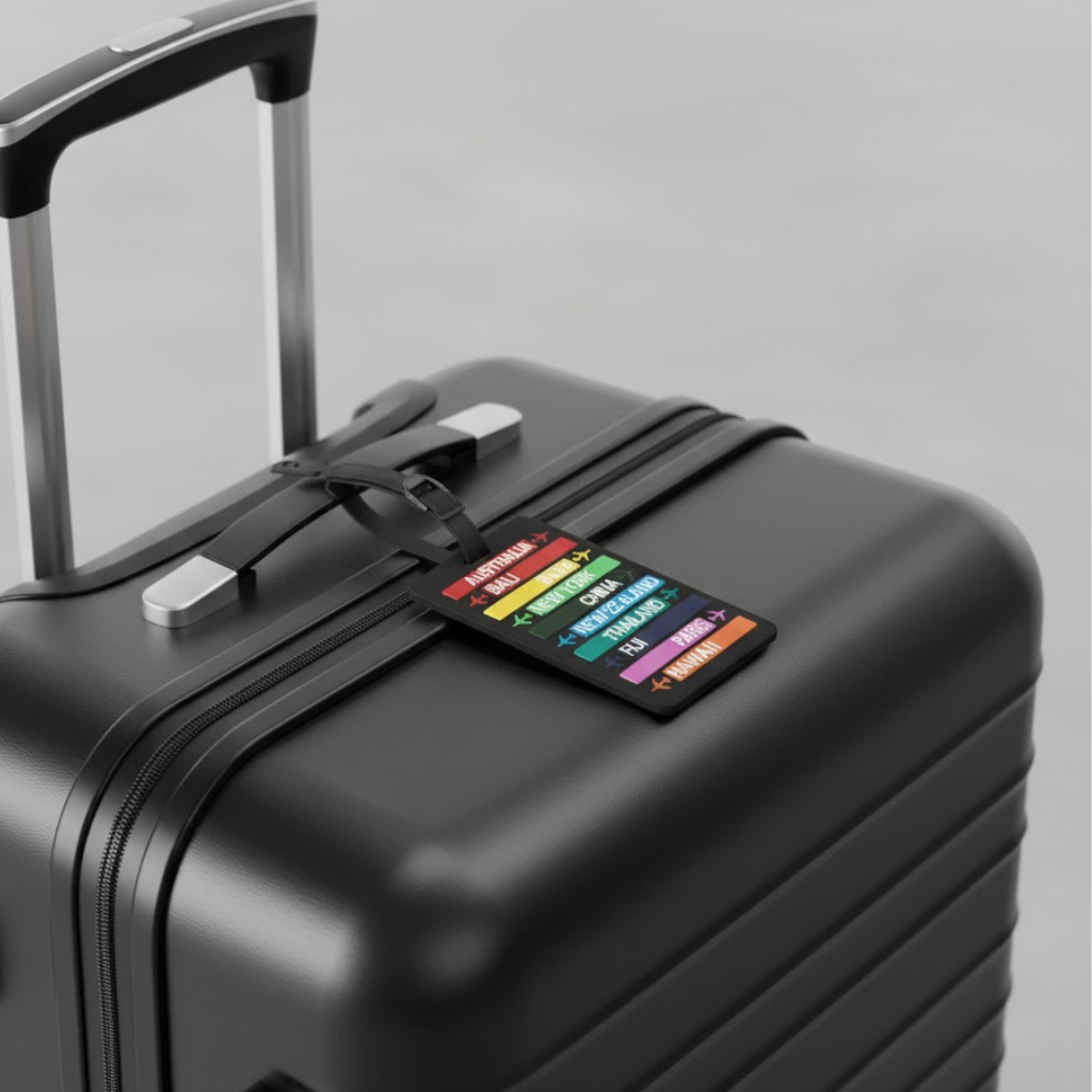 Etiqueta Identificadora de Bagagem para Viagem