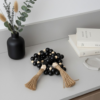 Colar Decorativo para Mesa Posta em Madeira Natural Livon