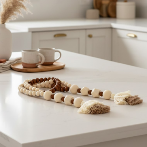 Colar Decorativo para Mesa Moderna com Design Natural