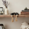 Colar Decorativo para Mesa Posta em Madeira Natural Livon