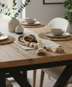 Colar Decorativo para Mesa Moderna com Design Natural