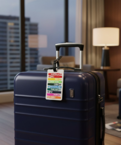 Etiqueta Identificadora de Bagagem para Viagem