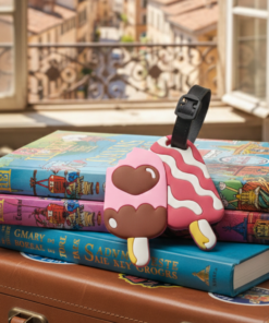 Etiqueta de Identificação de Bagagem Ice Cream and Sun