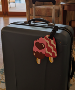 Etiqueta de Identificação de Bagagem Ice Cream and Sun