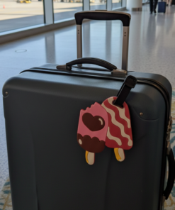 Etiqueta de Identificação de Bagagem Ice Cream and Sun