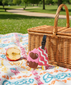 Etiqueta de Identificação de Bagagem Ice Cream and Sun