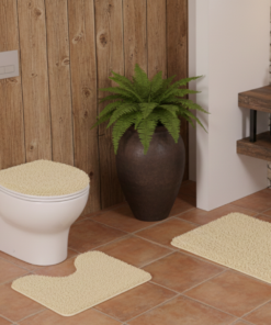 Kit 3 tapetes para banheiro D Sanchez