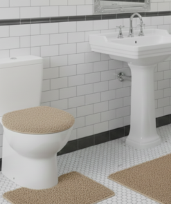 Kit 3 tapetes para banheiro D Sanchez