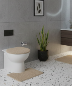 Kit 3 tapetes para banheiro D Sanchez