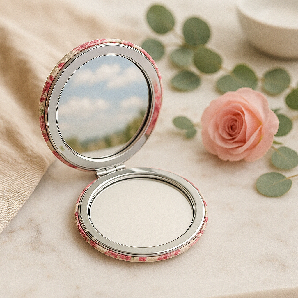 Espelho de Bolsa Redondo 7cm