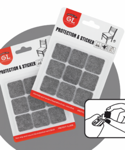 36 uni Feltro Adesivo Protetor para Móveis 20mm