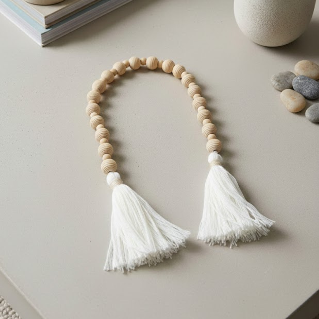 Colar Decorativo boho para mesas com Design Artesanal