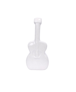 Estatueta Decorativa de Violão Black White