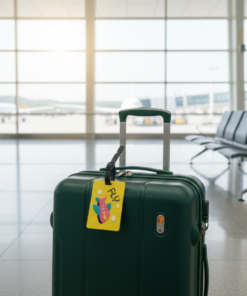 Etiqueta de Identificação de Mala para Viagens