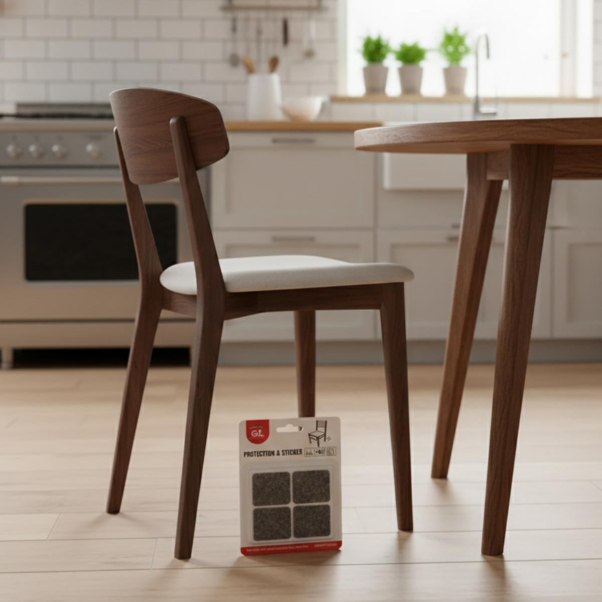 Feltro Adesivo Médio Protetor Para Moveis 8uni